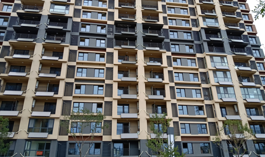 青島萬科桃花源A3地塊陽臺壁掛